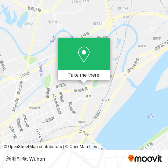 新洲副食 map