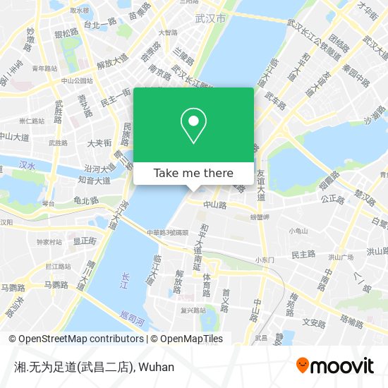 湘.无为足道(武昌二店) map