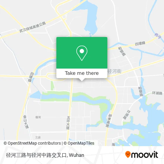 径河三路与径河中路交叉口 map