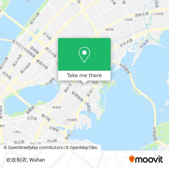 欢欢制衣 map