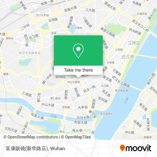 富康眼镜(新华路店) map