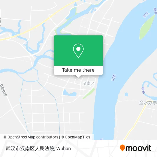 武汉市汉南区人民法院 map