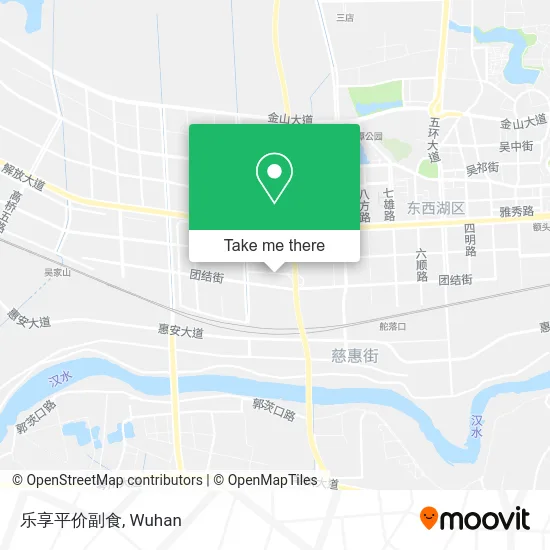 乐享平价副食 map