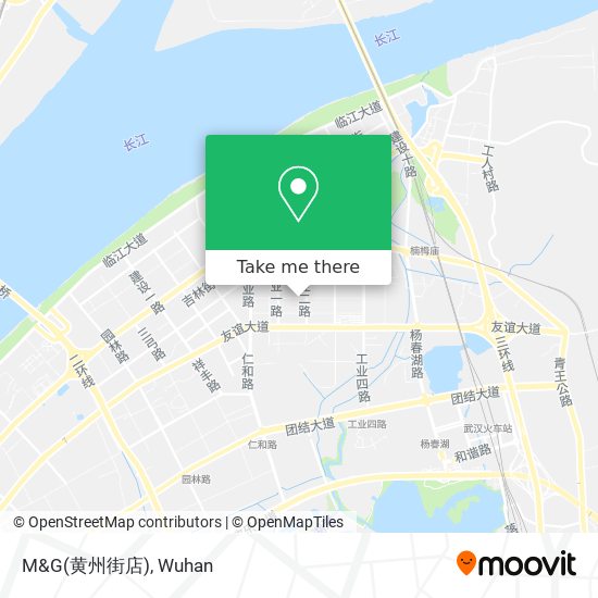 M&G(黄州街店) map