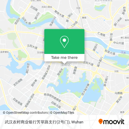武汉农村商业银行芳草路支行(2号门) map