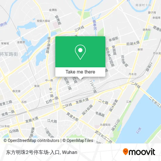 东方明珠2号停车场-入口 map