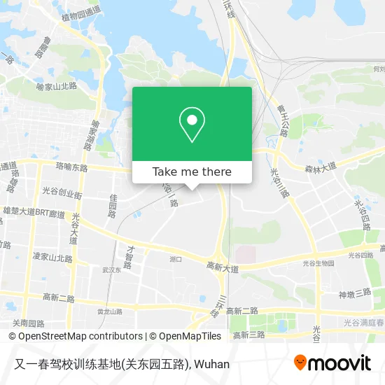 又一春驾校训练基地(关东园五路) map