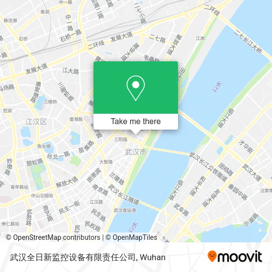 武汉全日新监控设备有限责任公司 map