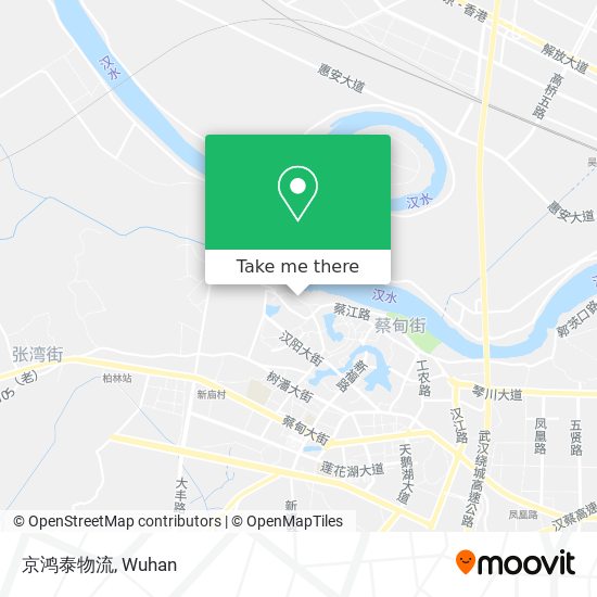 京鸿泰物流 map