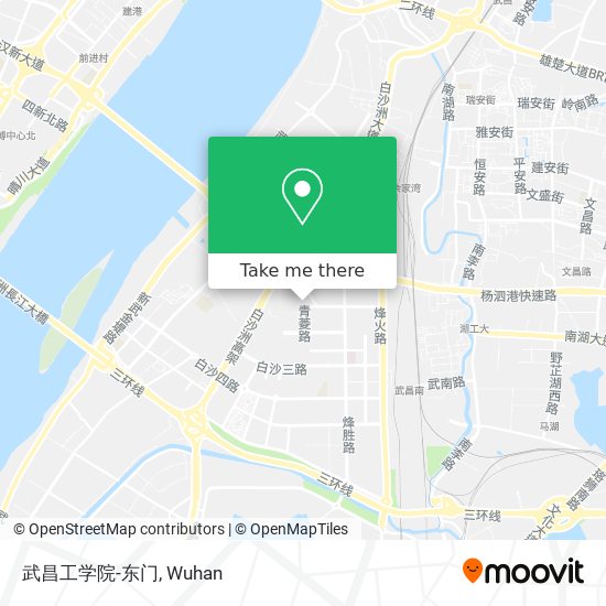武昌工学院-东门 map