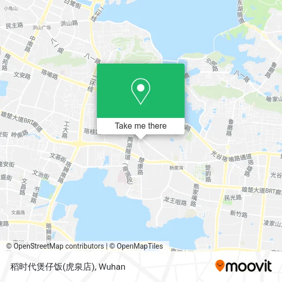 稻时代煲仔饭(虎泉店) map
