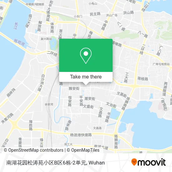 南湖花园松涛苑小区B区6栋-2单元 map