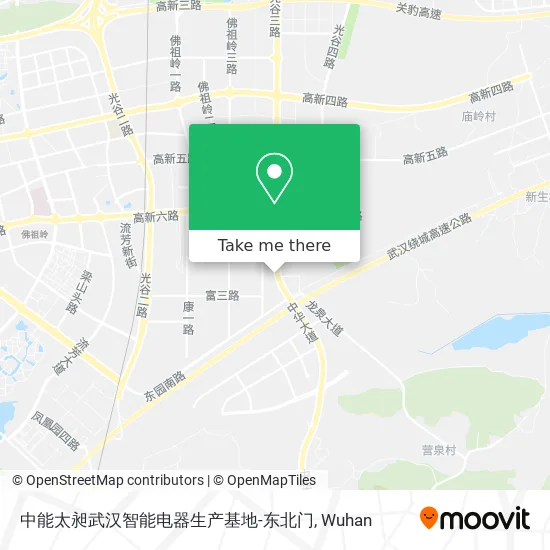 中能太昶武汉智能电器生产基地-东北门 map