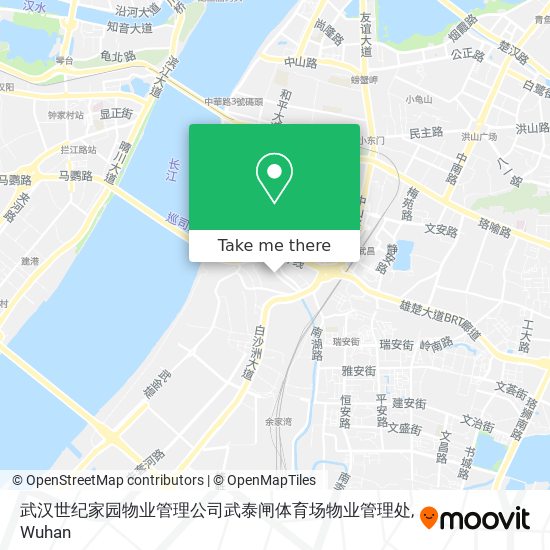 武汉世纪家园物业管理公司武泰闸体育场物业管理处 map