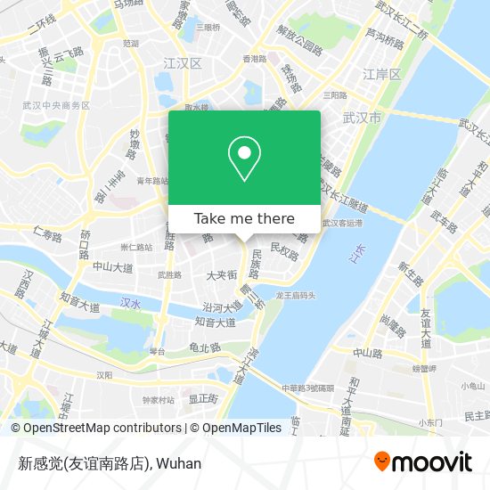 新感觉(友谊南路店) map