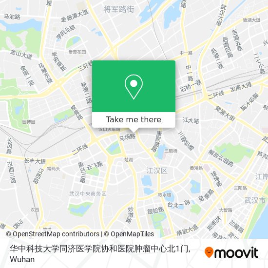 华中科技大学同济医学院协和医院肿瘤中心北1门 map