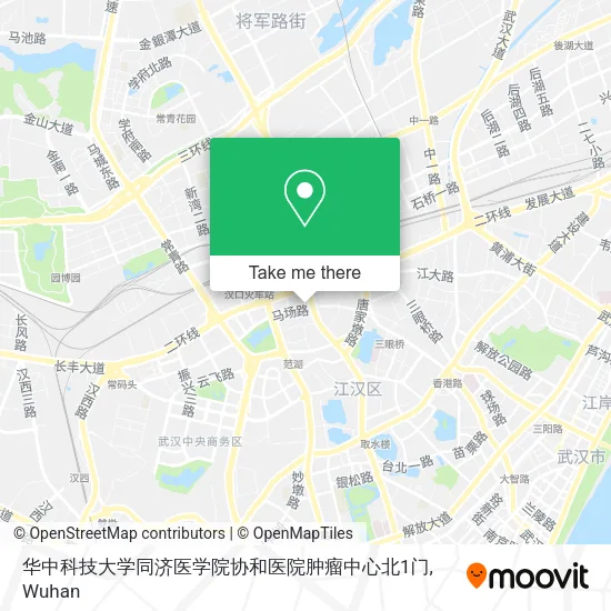 华中科技大学同济医学院协和医院肿瘤中心北1门 map