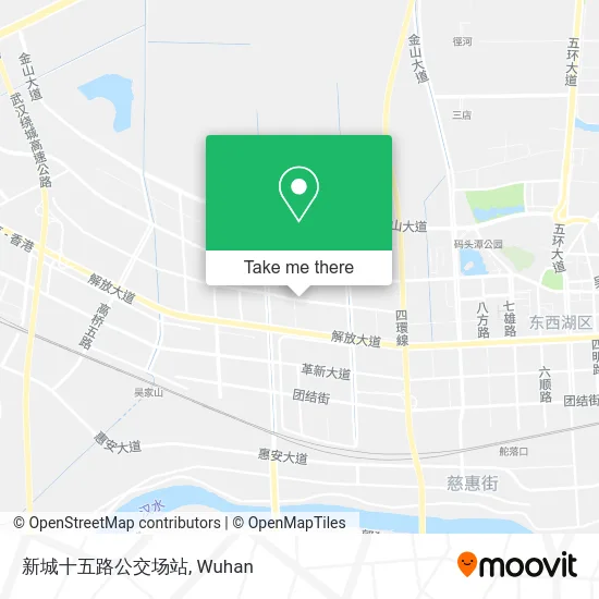 新城十五路公交场站 map