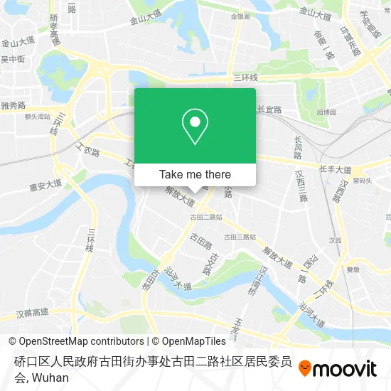 硚口区人民政府古田街办事处古田二路社区居民委员会 map