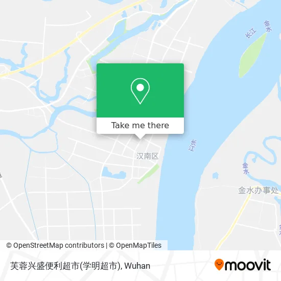 芙蓉兴盛便利超市(学明超市) map