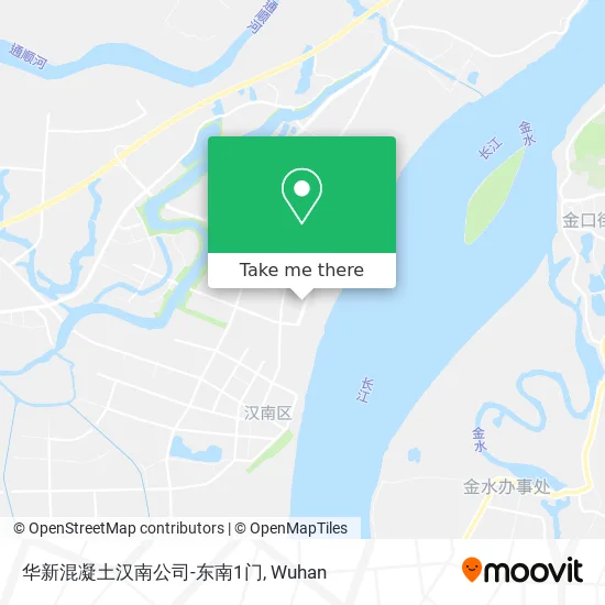 华新混凝土汉南公司-东南1门 map