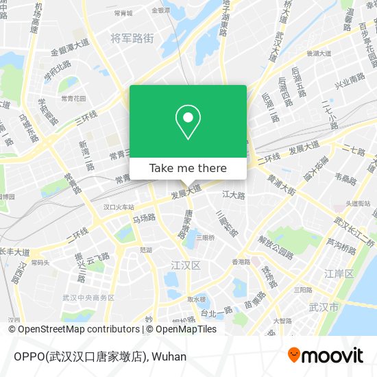 OPPO(武汉汉口唐家墩店) map