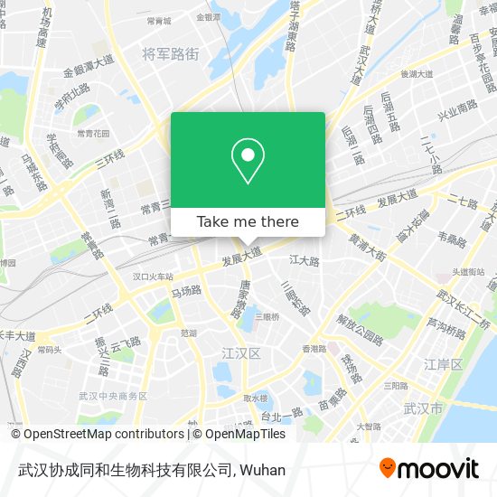 武汉协成同和生物科技有限公司 map