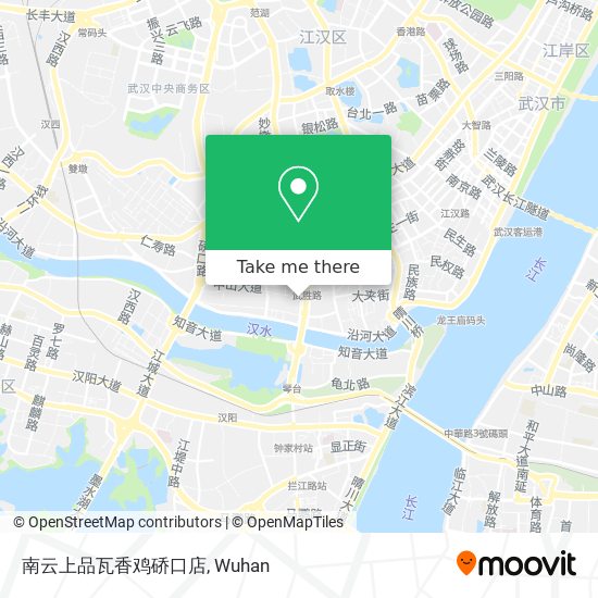 南云上品瓦香鸡硚口店 map