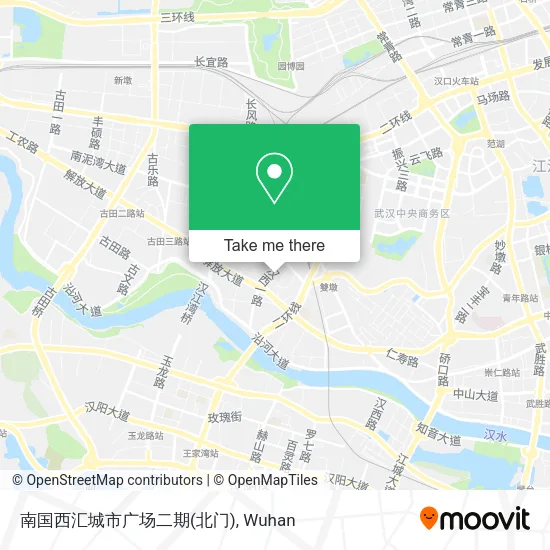 南国西汇城市广场二期(北门) map
