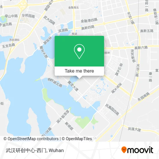 武汉研创中心-西门 map