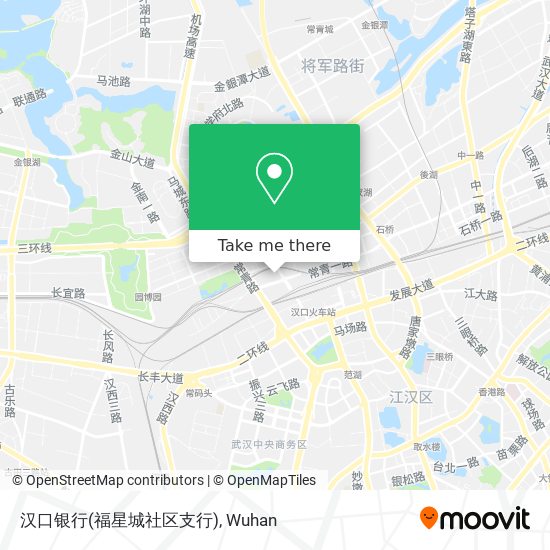 汉口银行(福星城社区支行) map