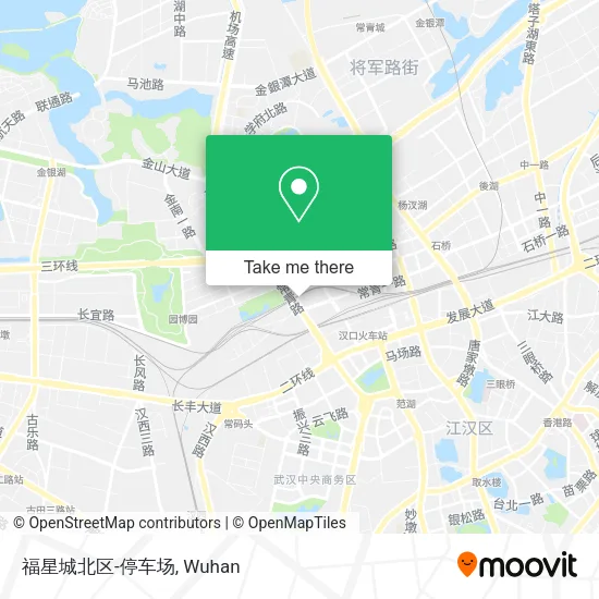 福星城北区-停车场 map