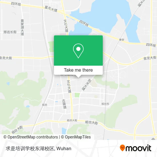 求是培训学校东湖校区 map