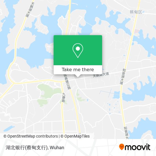 湖北银行(蔡甸支行) map