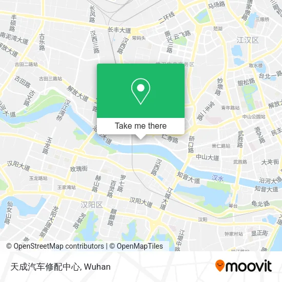 天成汽车修配中心 map