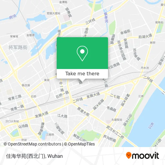 佳海华苑(西北门) map