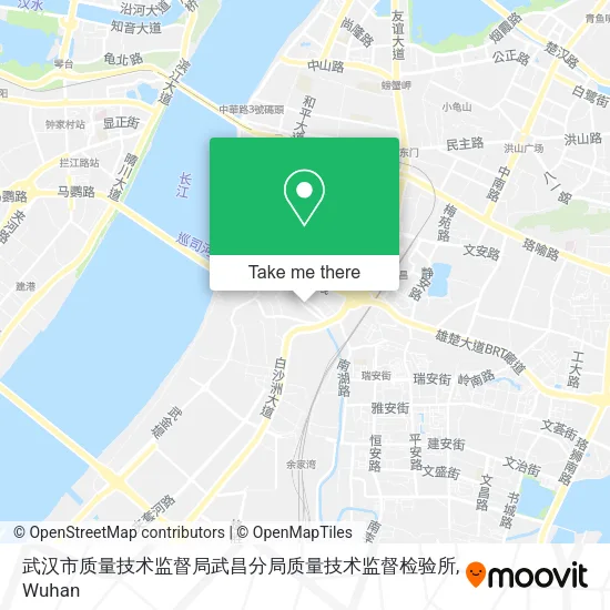武汉市质量技术监督局武昌分局质量技术监督检验所 map