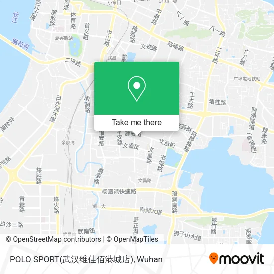 POLO SPORT(武汉维佳佰港城店) map