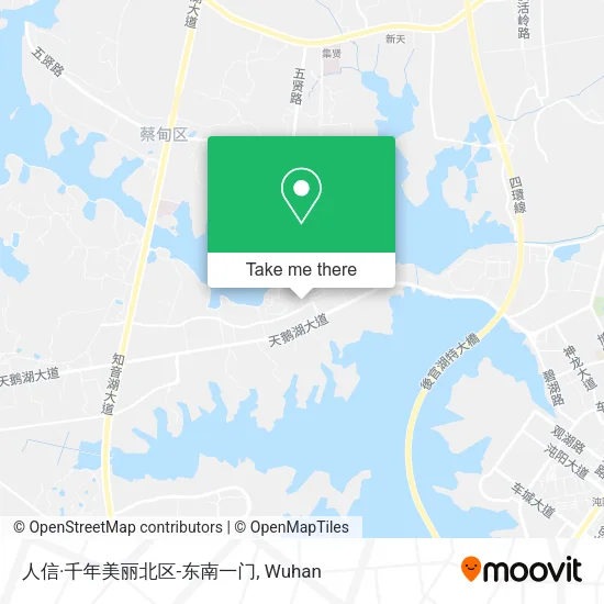 人信·千年美丽北区-东南一门 map