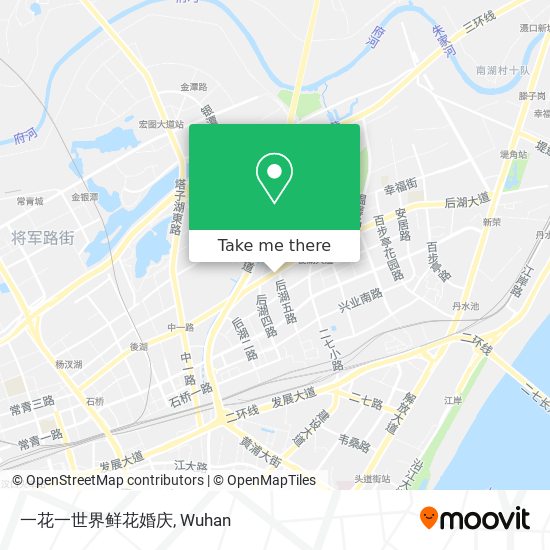 一花一世界鲜花婚庆 map