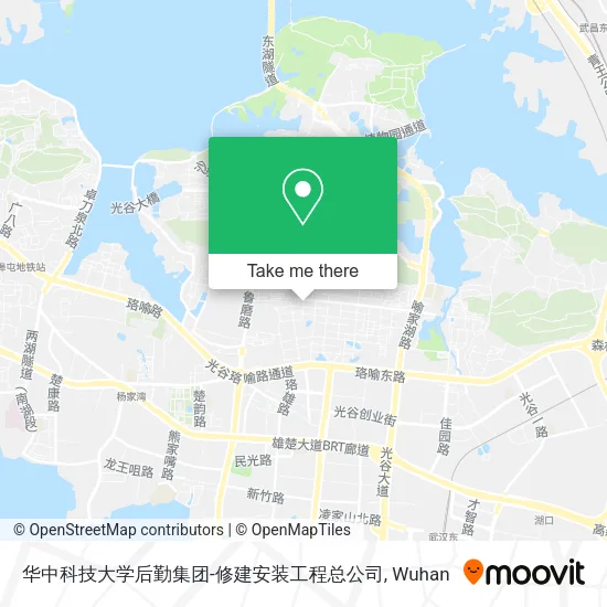 华中科技大学后勤集团-修建安装工程总公司 map