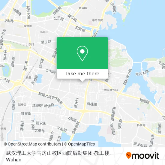 武汉理工大学马房山校区西院后勤集团-教工楼 map