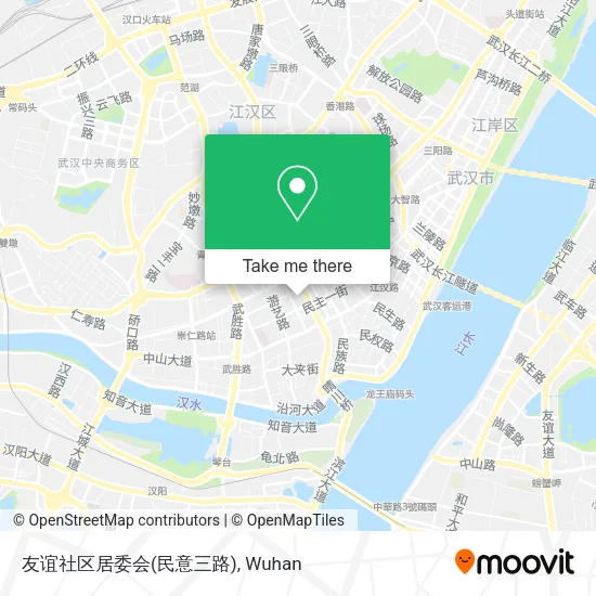 友谊社区居委会(民意三路) map