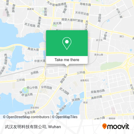 武汉友明科技有限公司 map