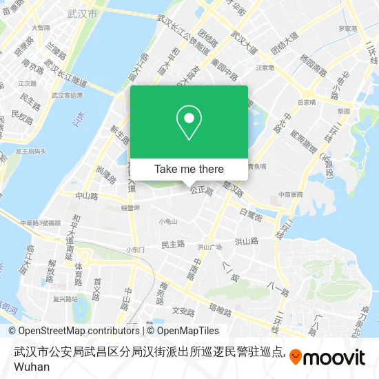 武汉市公安局武昌区分局汉街派出所巡逻民警驻巡点 map