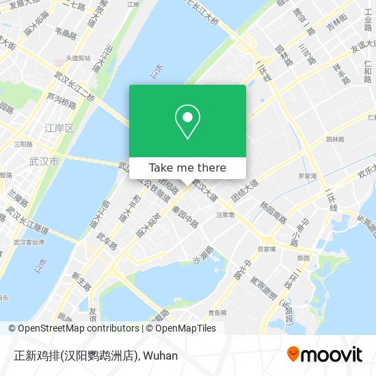 正新鸡排(汉阳鹦鹉洲店) map