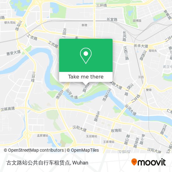 古文路站公共自行车租赁点 map