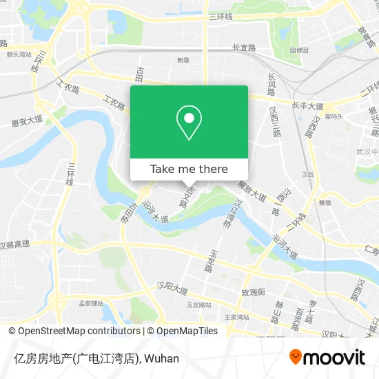 亿房房地产(广电江湾店) map