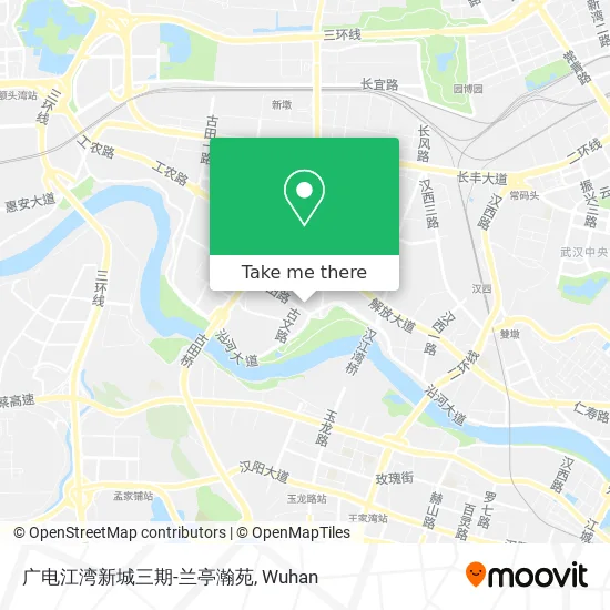 广电江湾新城三期-兰亭瀚苑 map