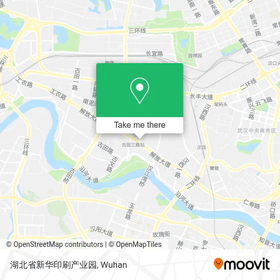 湖北省新华印刷产业园 map